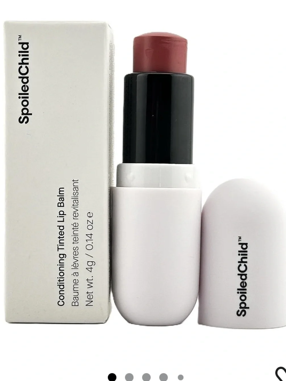 SpoiledChild Conditioning Tinted Lip Balm — Natural Pink